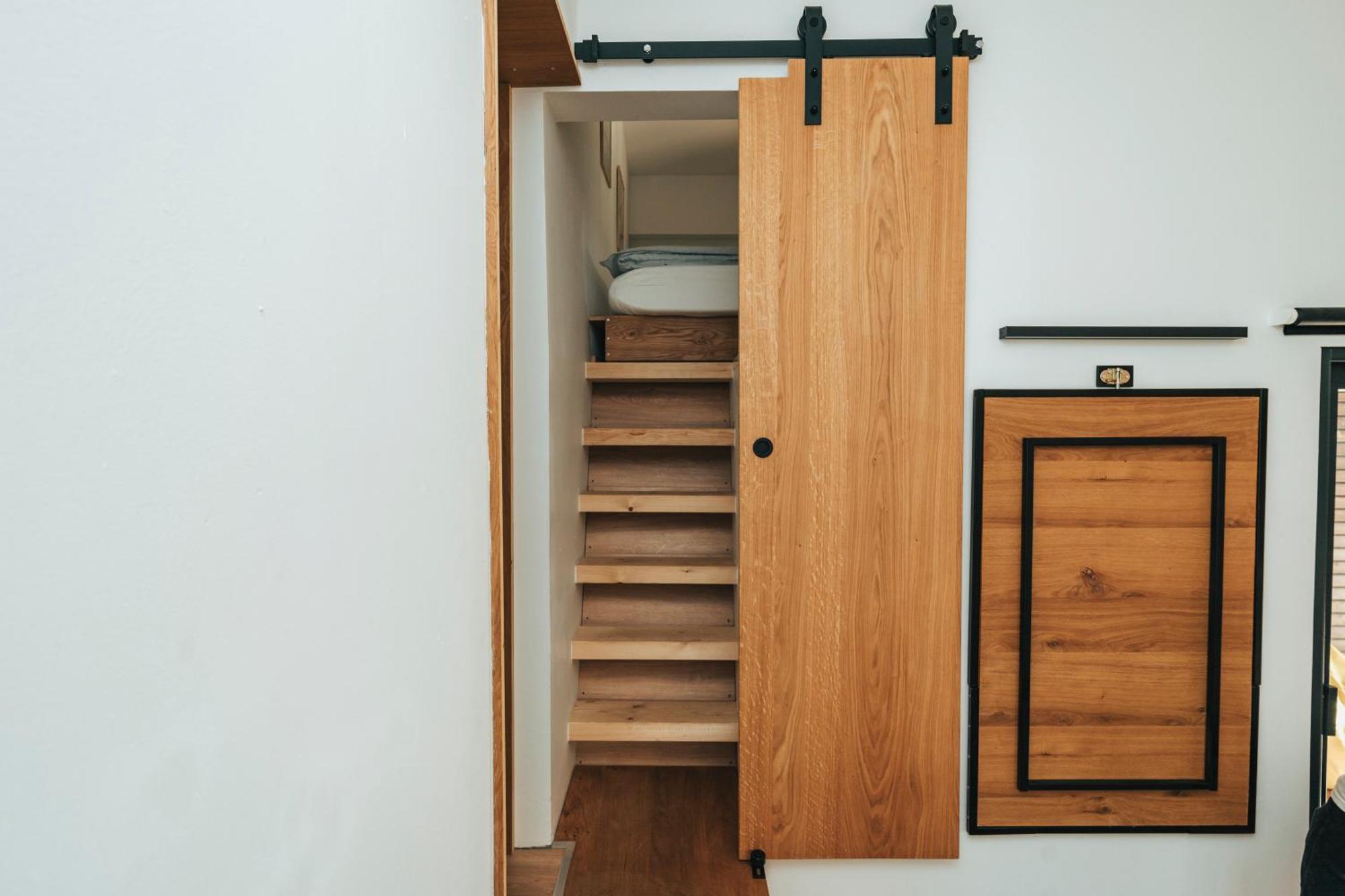 Modernes Tinyhouse Trailer Cabins Am Waldrand - Mit Seezugang Eging Exterior photo